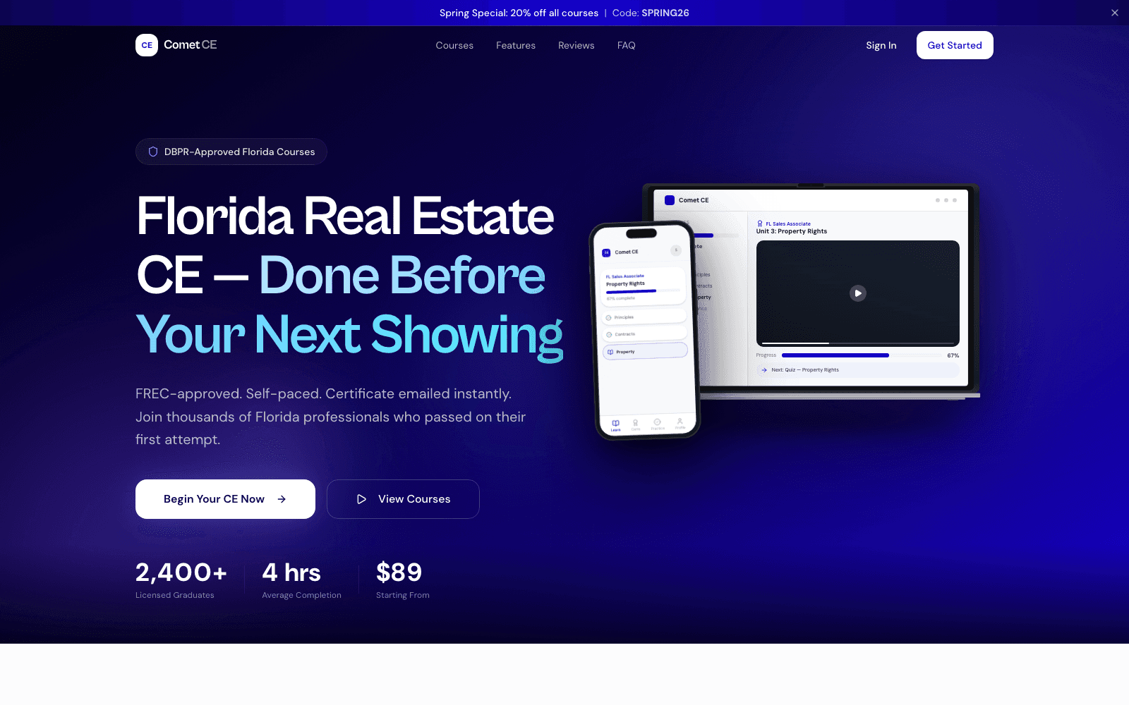 Comet CE product screenshot